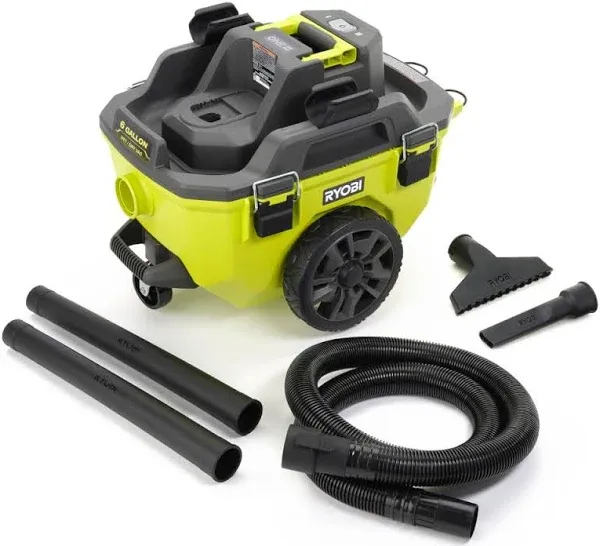 RYOBI ONE+ 18V 6 Gal. Cordless Wet/Dry Vacuum