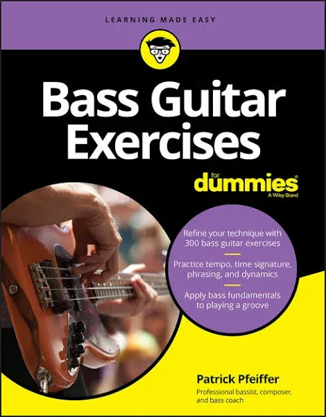 Bass Guitar Exercises For Dummies (For Dummies (Music))