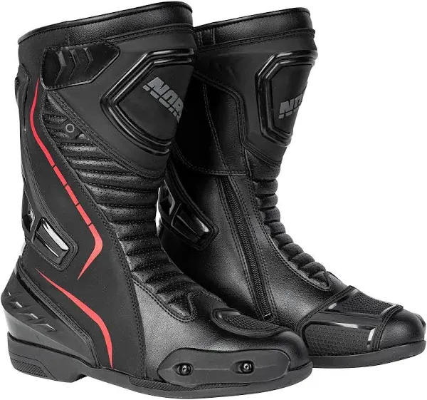 Noru Hakone Boots-Black/Red-12