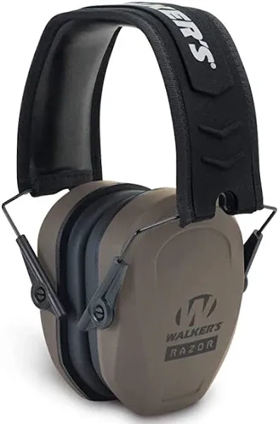 Walker's Black Razor Slim Passive Muff