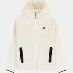 Nike Men's Tech Fleece Full-Zip Windrunner Hoodie, Large, Coconut Milk