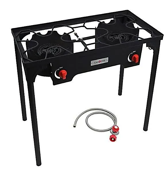 Gas One Propane Double Burner Two Burner Camp Stove Outdoor High Pressure Propane