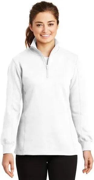 Sport Tek LST253 Ladies 1/4-Zip Sweatshirt - True Royal - S