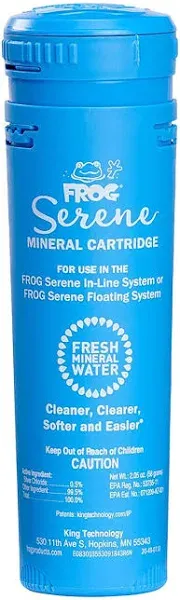 Frog @Ease in-Line Mineral Cartridge for Hot Tubs