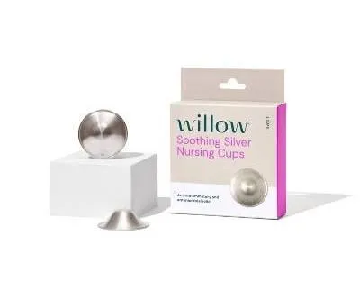 Willow Soothing Silver Nursing Cups (2 Pack)