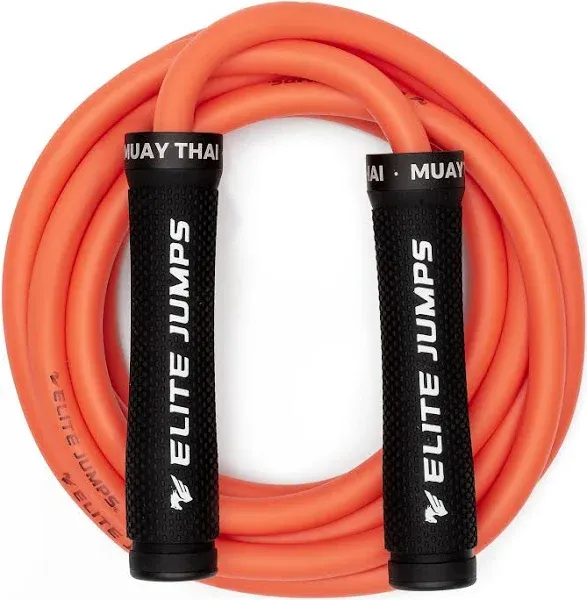 Muay Thai 3.0 Weighted Jump Rope for Men &amp; Women - Professionally Designed for H