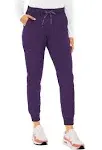 "Med Couture Touch Women's 5-Pocket STRETCH Cargo Yoga Jogger Scrub Pants"