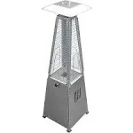 AZ Patio Heater Stainless Steel Glass Tube Tabletop Heater