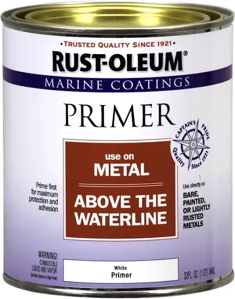 Rust-Oleum 207016 1 Qt. White Oil Primer