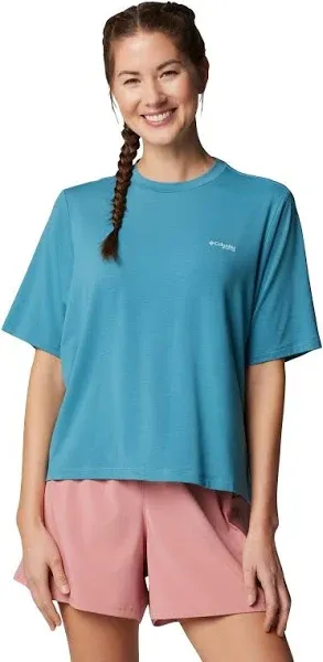 Columbia Women's Standard PFG Uncharted Tech Tee Short Sleeve