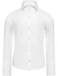 White Knight | White Dress Shirt for Boys | OppoSuits