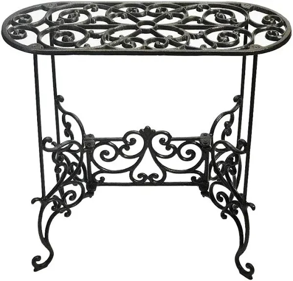 Sungmor Heavy Duty Cast Iron Potted Plant Stand