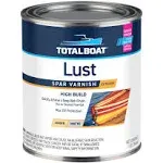 TotalBoat Lust Marine Varnish, High Gloss and Matte Finish for Wood, Boats, Outdoor Furniture (Matte, quart)