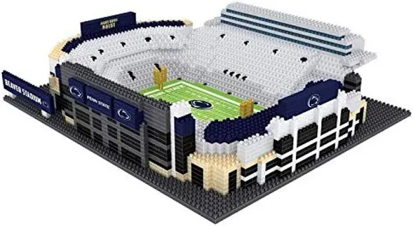 FOCO NCAA Unisex-Adult 3D BRXLZ Puzzle Team Football Stadium