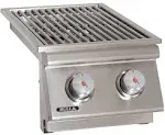 Bull Outdoor Products Stainless Steel 22,000 BTUs Slide-In Double Side Burner