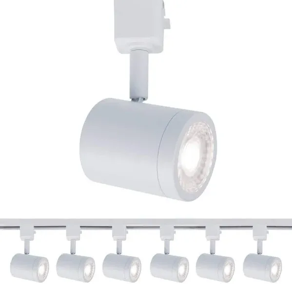 H Series Charge LED Track Head Multi Pack by WAC Lighting, Brushed Nickel, H-8010-30-BN-6