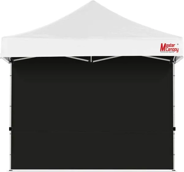  Instant Canopy Tent Sidewall for Pop Up Canopy, 1 Piece 10x10 White