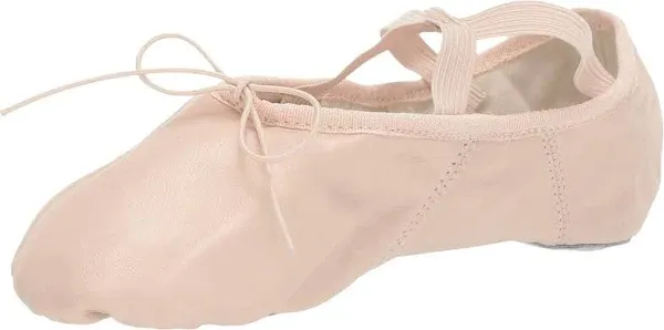 Capezio Leather Juliet Ballet Shoe, Women&s, Size: 4, Pink