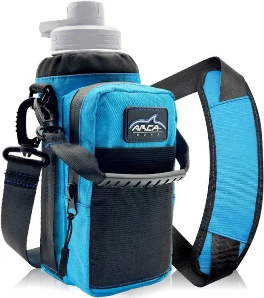 nsulated Water Bottle Sling w/Carry Handle Shoulder Strap Wallet and Two Pouche