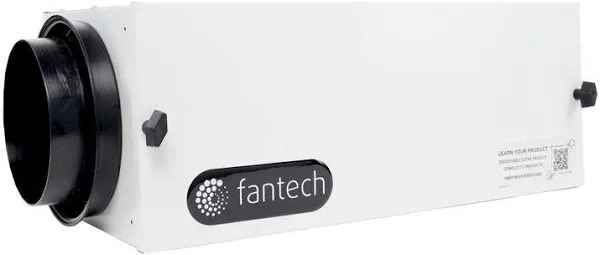 Fantech FB 6 in-Line Filter Box with MERV, 13 Filter, 6" Duct