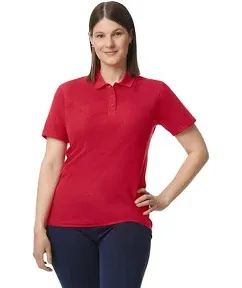 Gildan G648L - Ladies Softstyle Double Pique Polo Daisy - XL