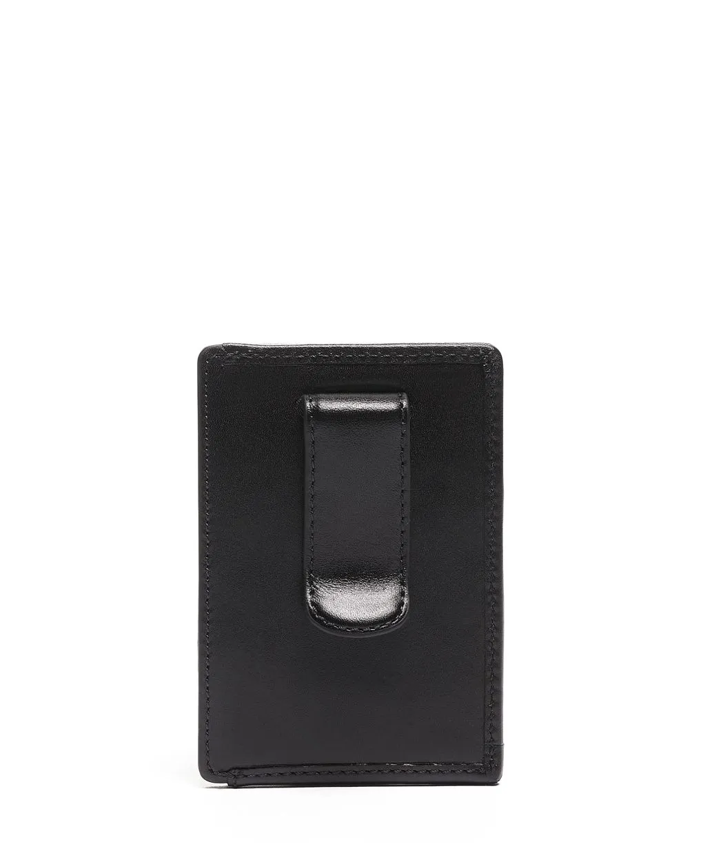 Tumi Alpha Black Money Clip Card Case