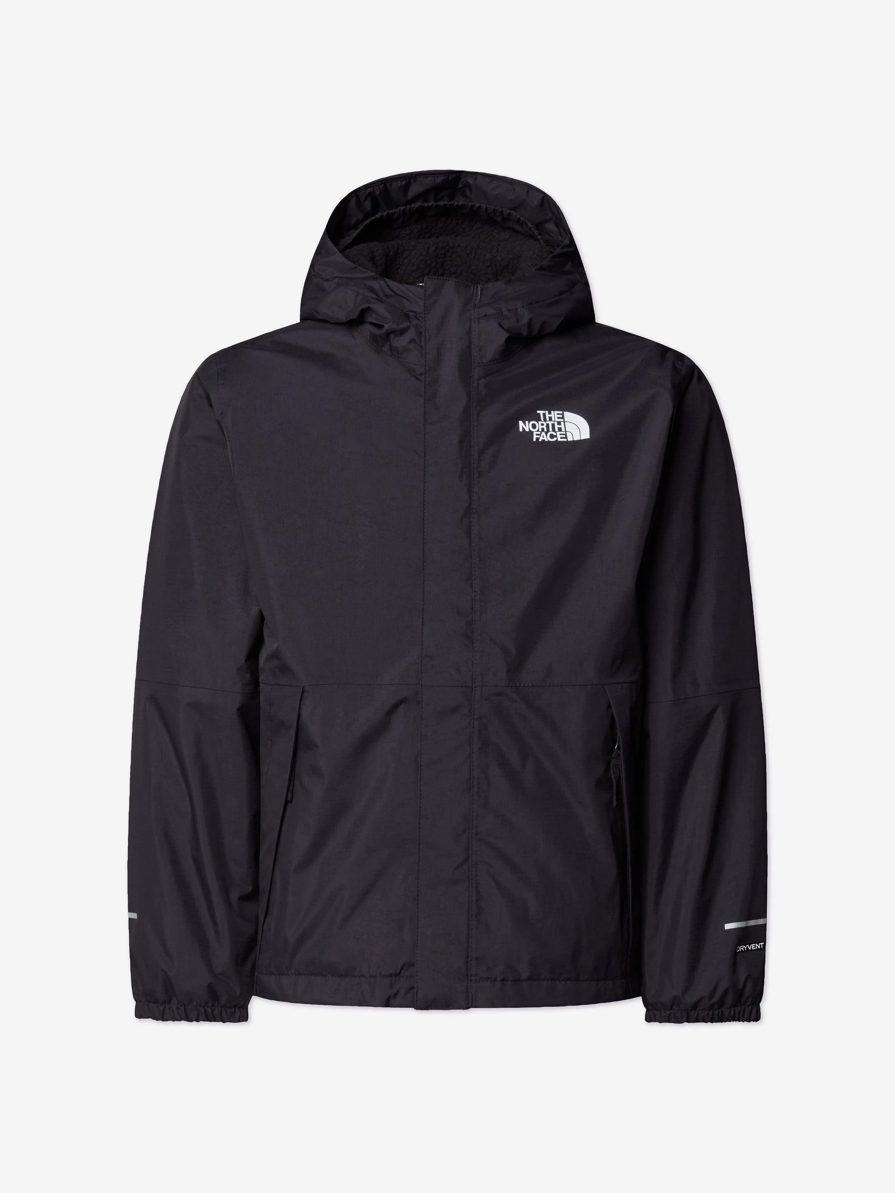 The North Face Kids Warm Antora Rain Jacket - Black