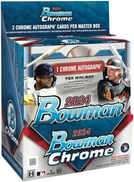 2024 Bowman Chrome Baseball Hobby Box