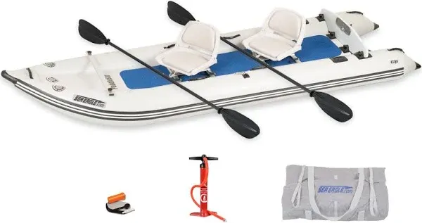 Sea Eagle 437ps Paddleski 2 Person Swivel Seat Package Inflatable Boat