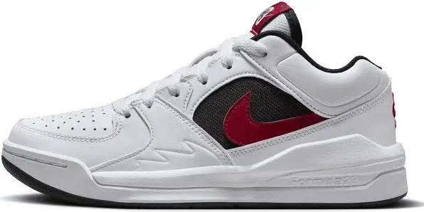 Jordan Kids' Grade School Stadium 90 Shoes, Size 6.5, Black/Red/White