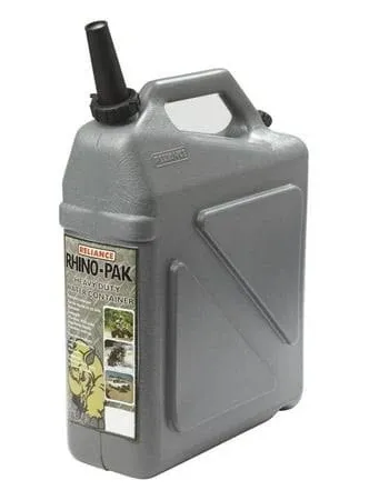 Reliance Products Rhino-Pak Heavy Duty Water Container (Grey, Medium), 8580-15