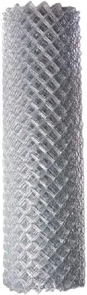 Aleko Galvanized Steel 6 x 50 Feet (1.8 x 15m) Chain Link Fence Fabric 11.5-AW Gauge - Clf115g6x50