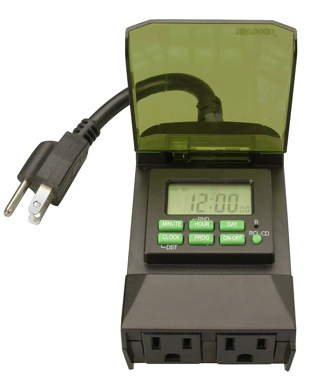 Woods 50014wd Outdoor 7-Day Digital Outlet Timer