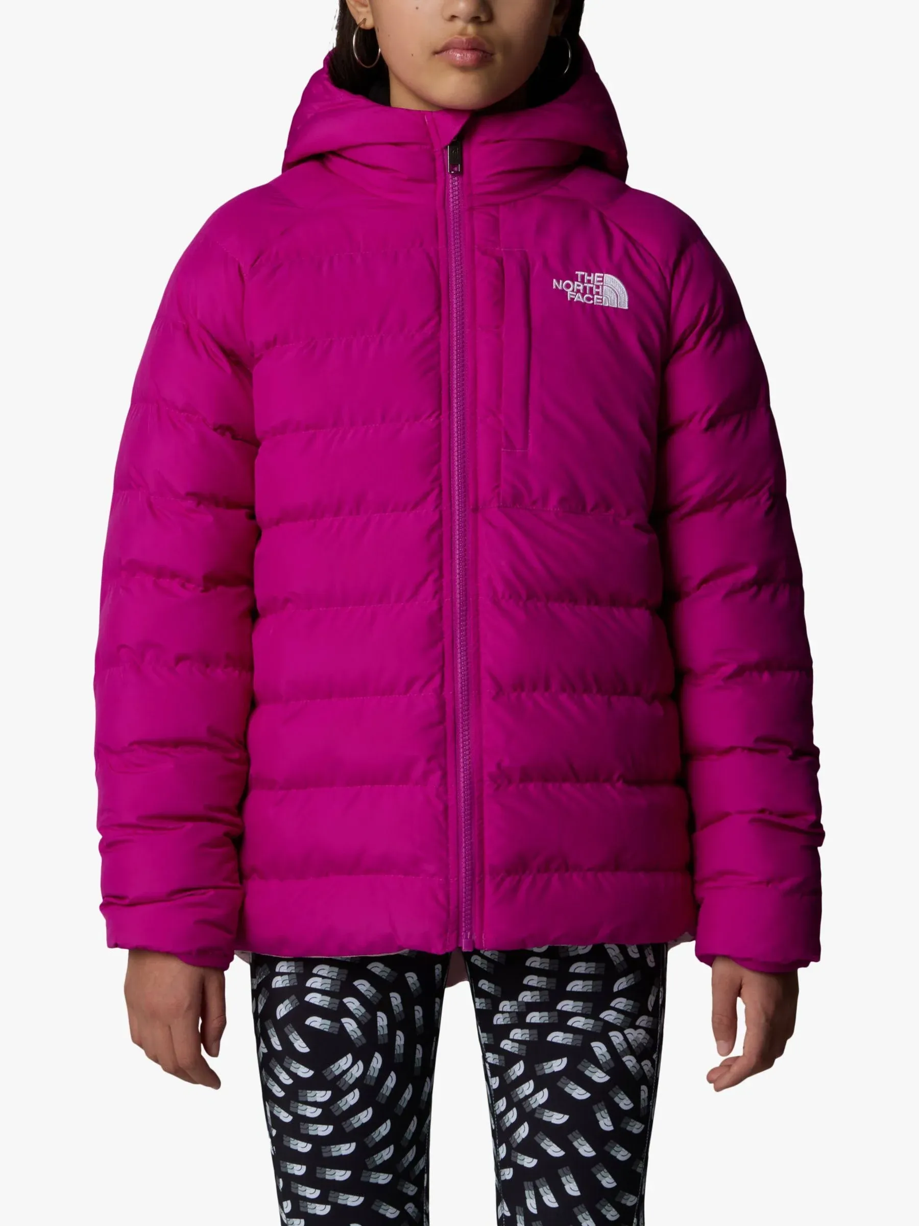 The North Face Girls' Reversible Perrito Hooded Jacket