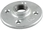 1-1/4" Galvanized Floor Flange