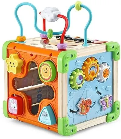 LeapFrog LeapFrog Touch & Learn Wooden Activity Cube