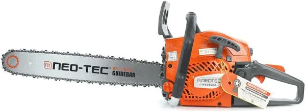 NEO-TEC 12'' Top Handle Gas Chainsaw,2-Stroke 25.4cc Portable Chain Saws for Trees Gas Powered Wood Cutting