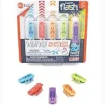 HexBug Nano Flash 5 Pack Robotic Bug Purple Blue Black Orange Green