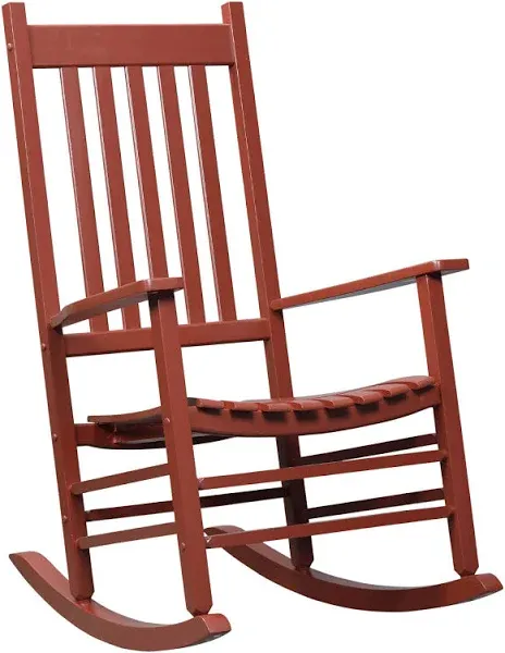 Outsunny Outdoor Rocking Chair Wooden