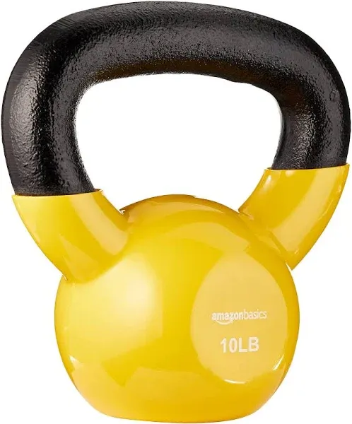 Amazon Basics Vinyl Kettlebell