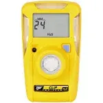 Honeywell BW Clip Series Single-Gas Detector with continuous monitoring, H<sub>2</sub>S, 0 to 100 ppm, two-year