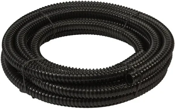 Reinforced Pond Tubing, Black, 3/4-In. x 20-Ft.