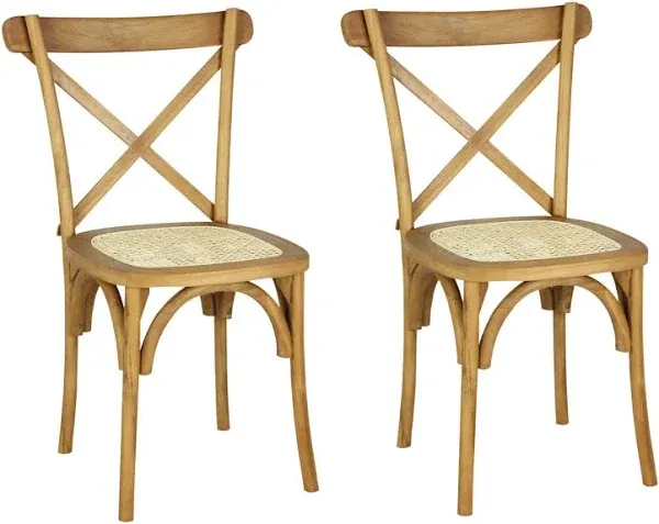 JONATHAN Y Cassis Classic Traditional X-Back Dining Chair