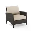 Crosley Furniture Kiawah Outdoor Wicker Arm Chair