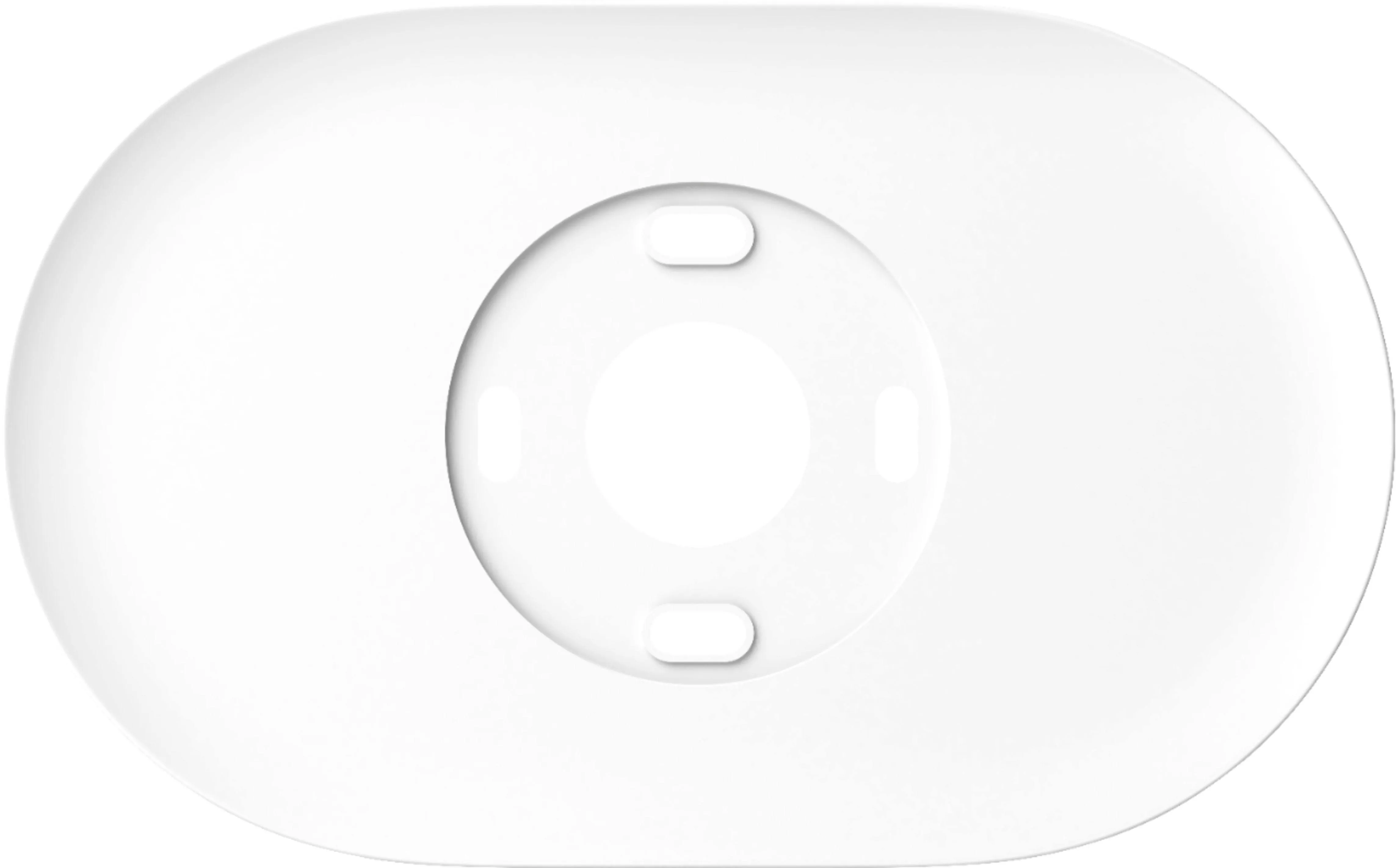 Google - Nest Thermostat Trim Kit - Snow