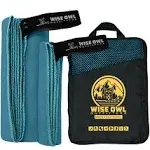 Camping Towel by Wise Owl Outfitters - Ultra Soft Compact Quick Dry Microfiber