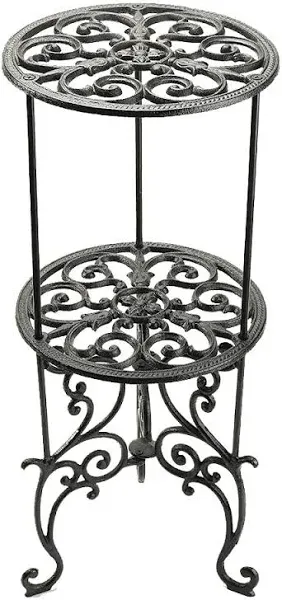 Sungmor Heavy Duty Cast Iron Potted Plant Stand