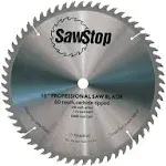 SawStop 60 Tooth Combination Table Saw Blade