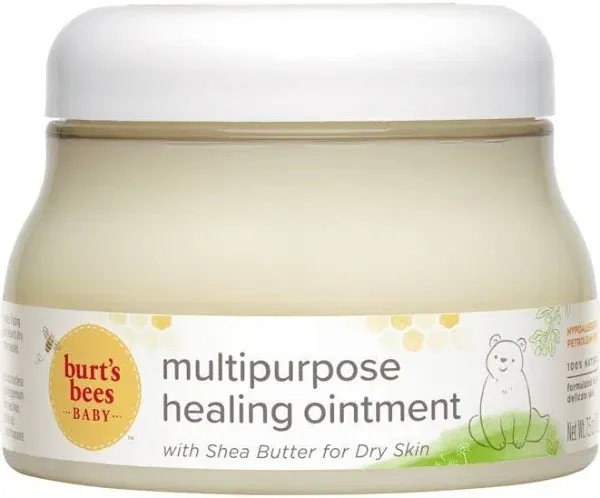 Burt’s Bee Baby Multipurpose Healing Ointment Shea Butter Dry Skin Care 7.5 oz