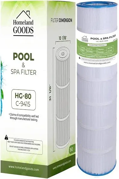 Homeland Goods PLF150A Pool Filter Replacement